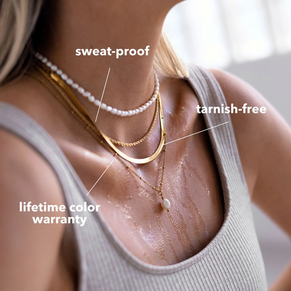 Baroque Pearl Elegance Necklace