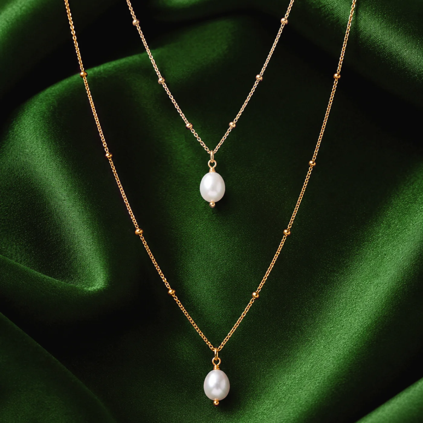 Baroque Pearl Elegance Necklace