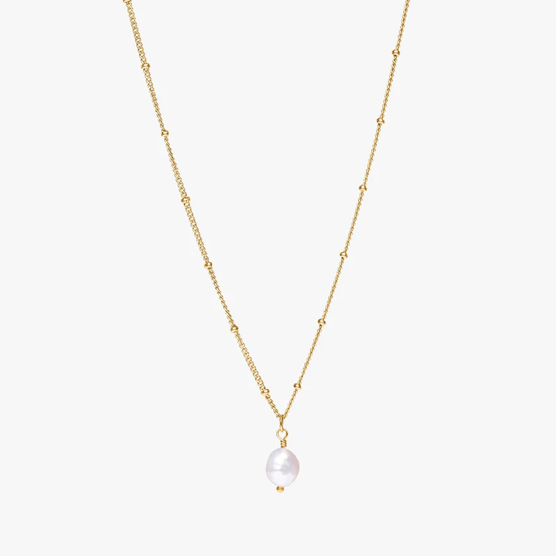 Baroque Pearl Elegance Necklace