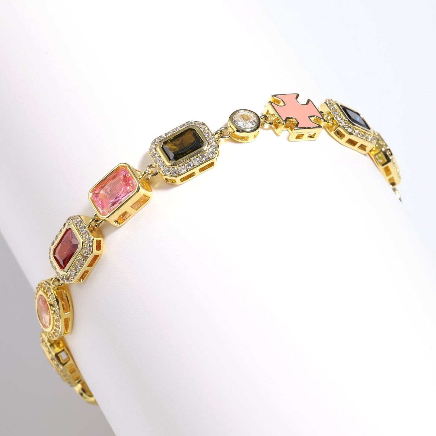 Gold Solstice Bundle (Gemstone Necklace＆ Bracelet)