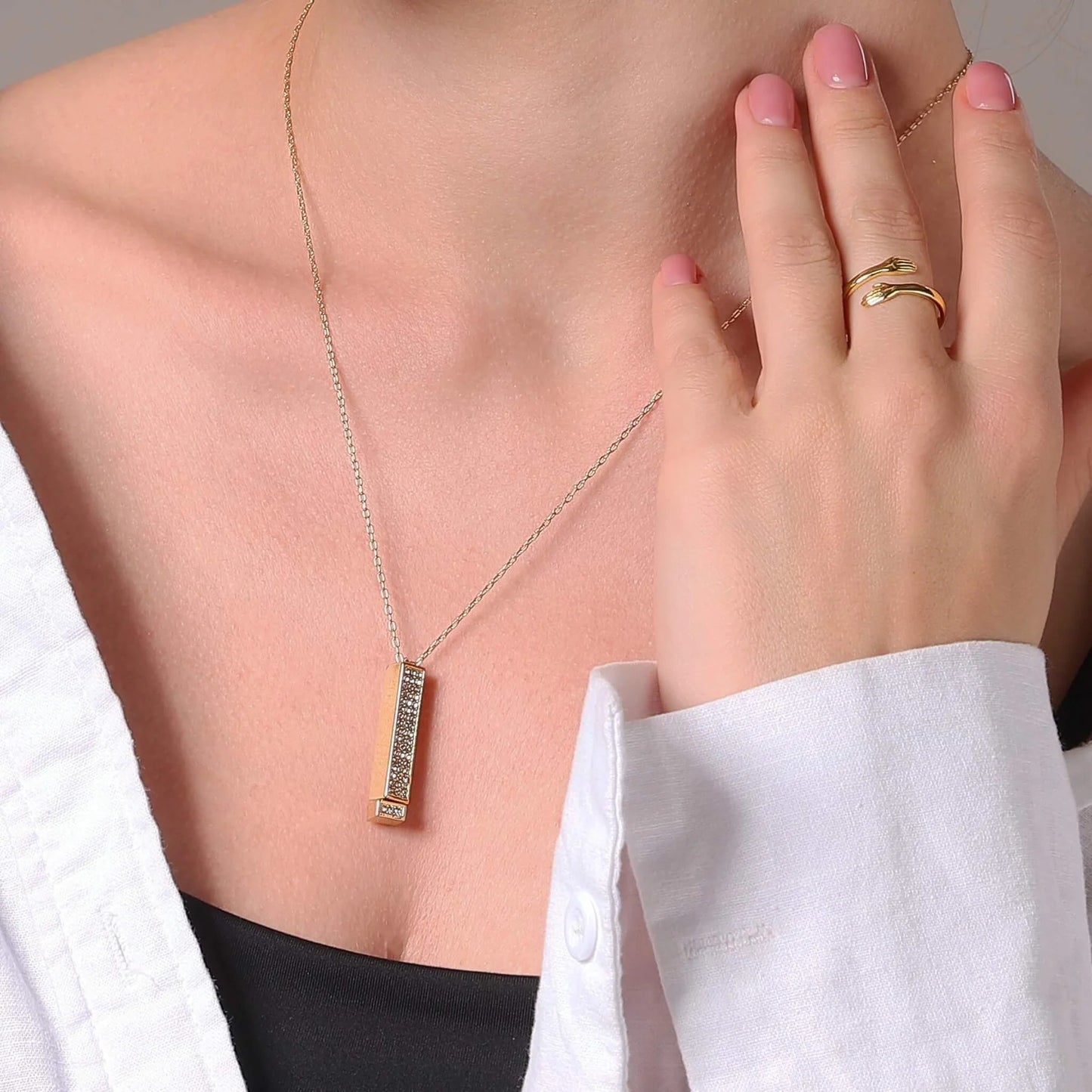 Eternal “I Love You” Necklace